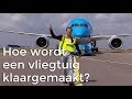 Hoe wordt een vliegtuig klaargemaakt voor vertrek? | Het Klokhuis