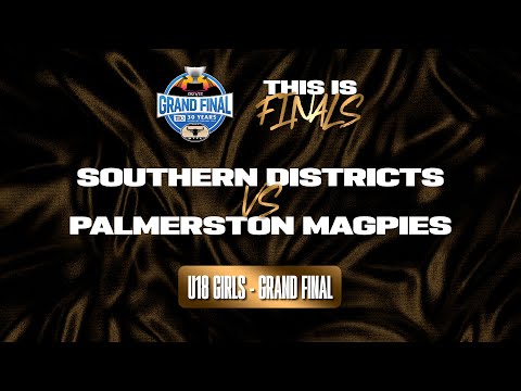 Southern Districts v Palmerston Magpies | Grand Final, 2021/22 TIO NTFL U18 Girls