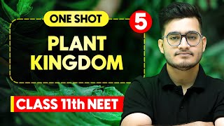 PLANT KINGDOM - Complete Chapter in One Video || Concepts+PYQs || Class 11th NEET