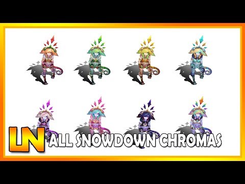 New Snowdown Chromas - Frozen Skins - Winter Wonder Soraka,  Ice King Twitch etc - League of Legends