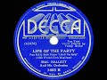 1937 Mal Hallett - Life Of The Party (Teddy Grace, vocal)