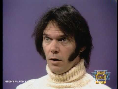 Neil Young Interview on Night Flight - Why I Hate Celebrity Culture