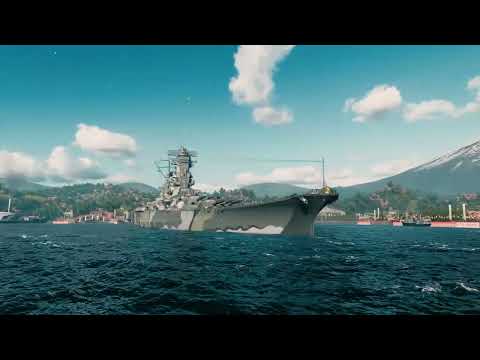 The Port of Zipangu | Theme + IJN Yamato Enjoying The Music | World Of Warships