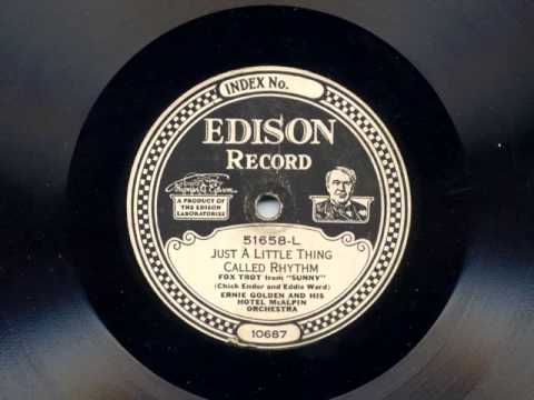 Just A Little Thing Called Rhythm by Ernie Golden and his Hotel McAlpin Orchestra, 1925