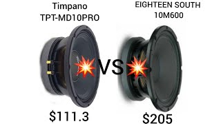 Video thumbnail for comparativa-TiMPANO TPT-MD10PRO💥VS💥EIGHTEEN SOUND 10M600 by Octavio Revisado y mas