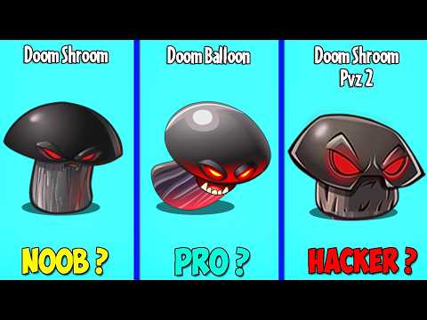 DOOM SHROOM vs 24 Best Bomb Plants LEVEL 1 - Who Will Win? - Pvz 2 Plant vs Plant