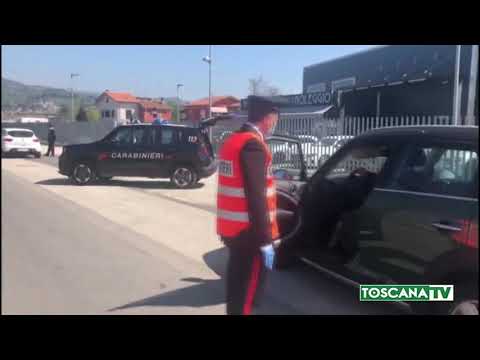 2021-02-01 PISTOIA - IN STRADA DI NOTTE PER FESTEGGIARE ANNIVERSARIO MULTATI