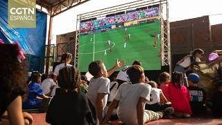 La final del Mundial aleja a miles de venezolanos de la realidad que padecen por los sismos