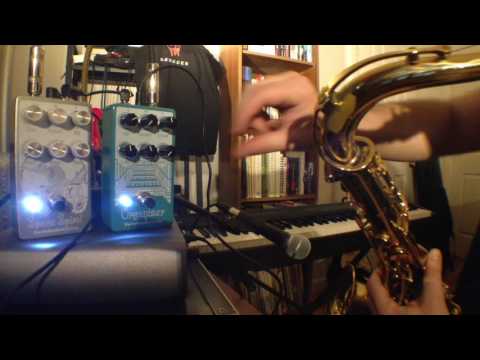 Saxophone through Organizer pedal by EarthQuaker Devices