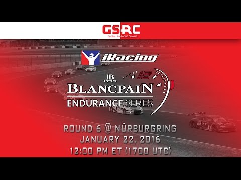 iRacing Blancpain Endurance Series - 2016 Season 4 - Round 6 - Nürburgring
