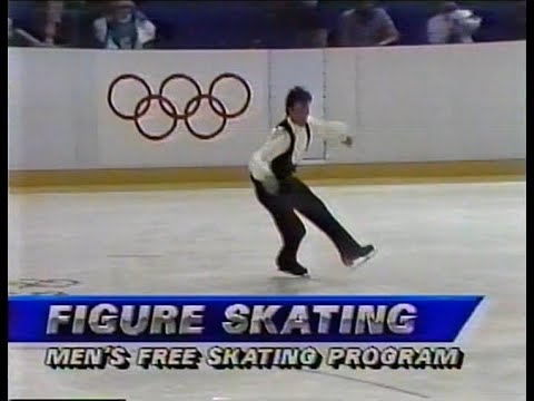 Men's Long Program + Fluff Pieces - 1988 Calgary Winter Olympic Games, Figure Skating (US, ABC)