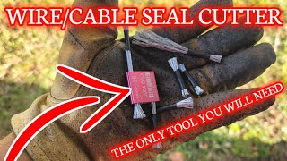 Wire & Cable Seal Cutter | The Only Tool You Will Need