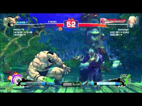 SSF4 AE Zangief vs Gen