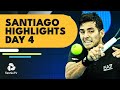 Garin & Tabilo Face Off At Home; Munar, Martinez & Kecmanovic Play | Santiago 2022 Highlights Day 4