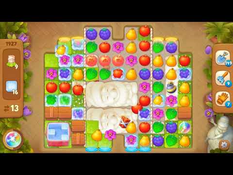 Gardenscapes Area 9 Day 1 Level 1927 - No Boosters Or Hacks