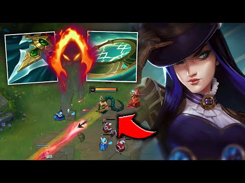 DON'T STAND ALONE OR YOU'LL GET DELETED (ONE SHOT SNIPER CAITLYN) - League of Legends