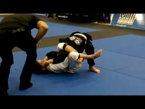 Claire's 2nd round at BJJ Nationals, Oct 2016 (Loss)