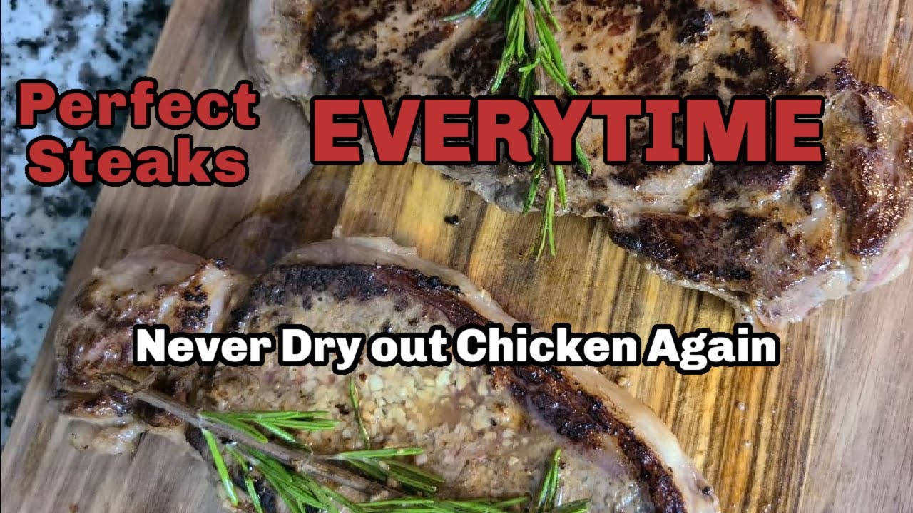 Instant Accu Slim Sous Vide INSTRUCTIONS w/Easy Steak Recipe