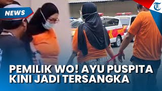 PENAMPAKAN Ayu Puspita Pakai Baju Oranye seusai Jadi Tersangka Penipuan WO Banyak Calon Pengantin
