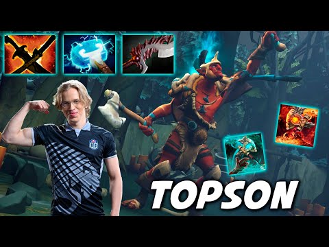 OG.Topson Troll Warlord - Dota 2 Pro Gameplay [Watch & Learn]