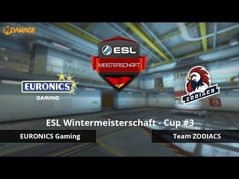 EURONICS Gaming gegen Team ZODIACS - Cup #3, ESL Wintermeisterschaft 2016