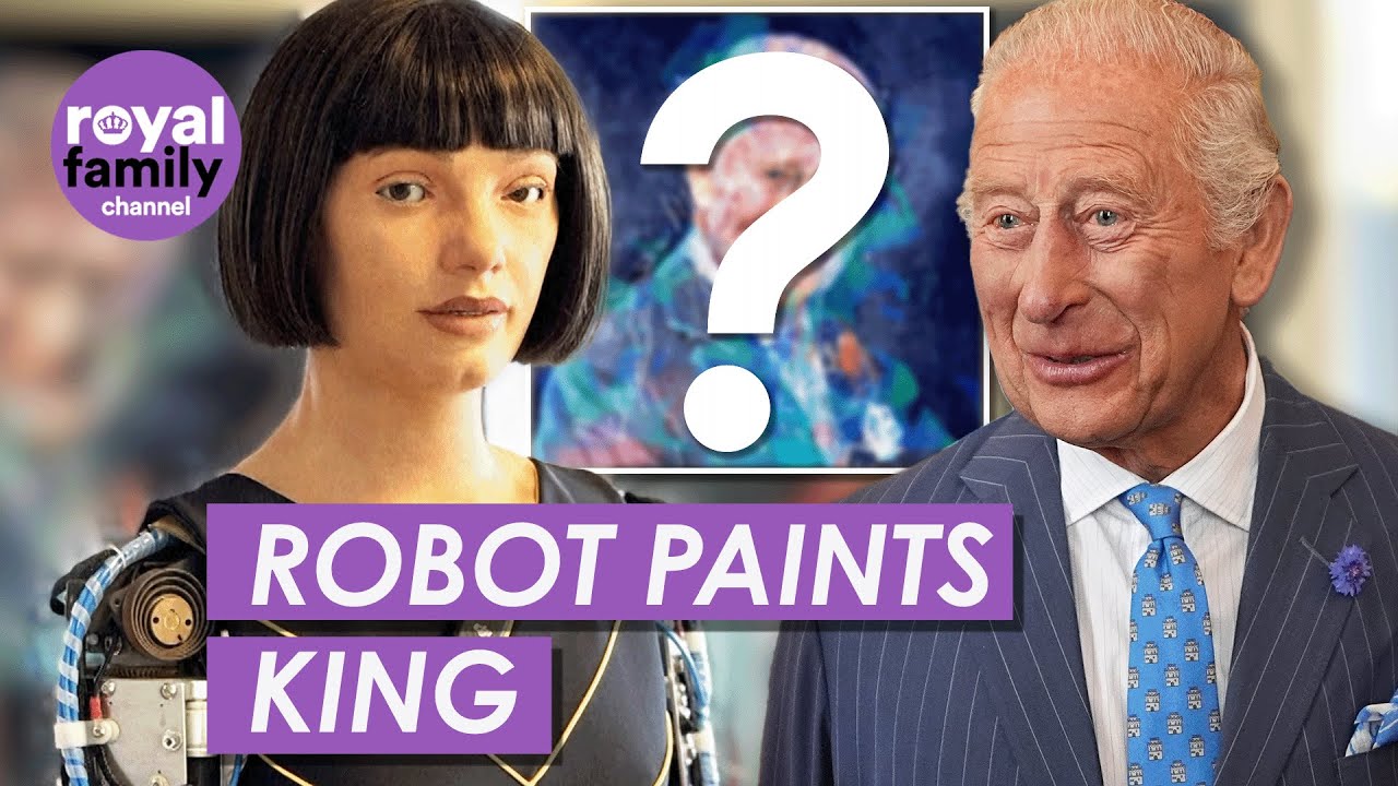 This Robot Just Painted King Charles Using AI