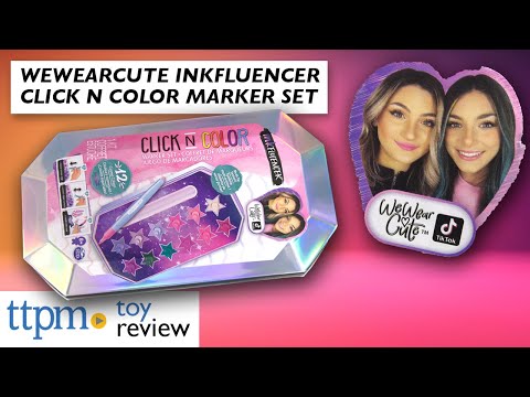 Wewearcute Inkfluencer Click N Color Marker Set From Spin Master Wewearcute Inkfluencer Click N Color Marker Set From Spin Master