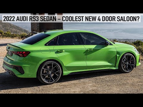 ROCKET! 2022 AUDI RS3 SEDAN - INSANELY FAST (3.1 SEC), BEST LOOKING 4-DOOR SALOON? - IN DETAIL - 4K
