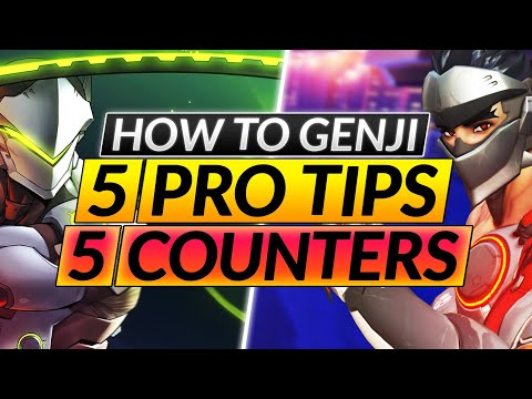 5 BIGGEST Tips and COUNTERS You MUST KNOW - GENJI - Overwatch Hero Guide