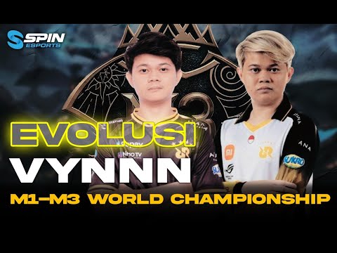 EVOLUSI RRQ VYNNN M1 TO M3 WORLD CHAMPS - BEST CAPTAIN IN MOBILE LEGENDS! PEMAIN PENTING RRQ HOSHI!