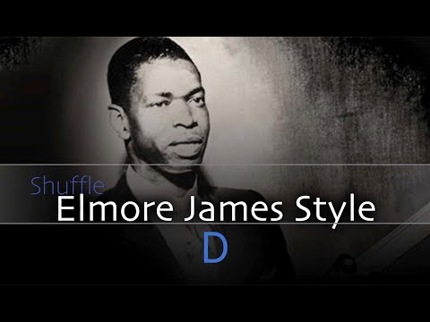 Blues Backing Track Jam - Ice B. - Chicago Blues - Shuffle Elmore James Style in D