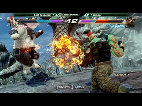 Combat for a Cause: MH - Tekken 7 Winners Quarterfinal beef_tenderloin (Jack) vs Aggriken (Kuma)