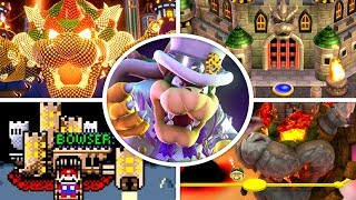 Evolution of FINAL Levels in Mario Games (1985 - 2018)