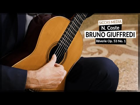 Bruno Giuffredi plays Rêverie Op. 53 No. 1 from "Six pièces originales" by N. Coste | Siccas Media