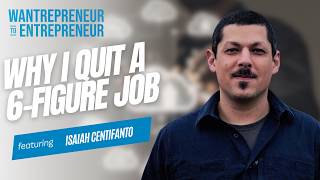 Quitting A 6-Figure Tech Job Looks Crazy On Paper, But Here’s Why He Did It w/ Isaiah Centifanto