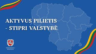 Aktyvus pilietis — stipri valstybė