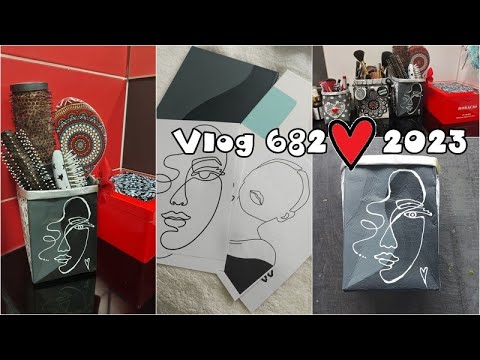 Vlog 682/23 - jedním tahem a příprava na vyšívání