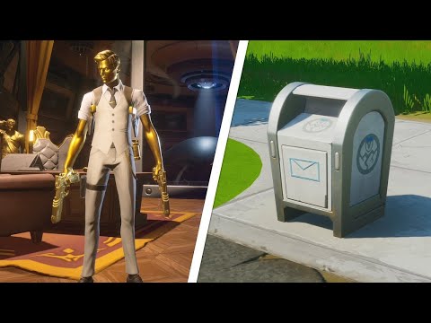 Deliver Legendary Weapons to GHOST Dropboxes Locations - Fortnite