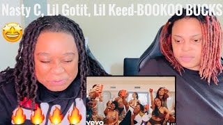 Nasty C ft Lil Gotit &amp; Lil keed- BOOKOO BUCKS | REACTION VIDEO|