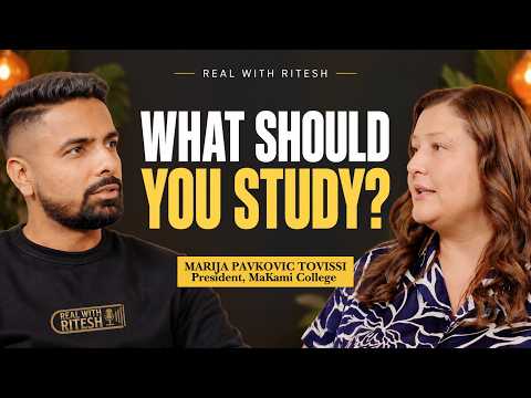Studying in Canada? Choose a Career That Works With AI | MaKami College | Real With Ritesh