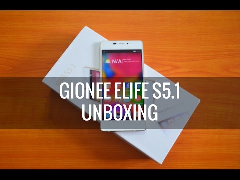 Gionee Elife S5.1 Unboxing
