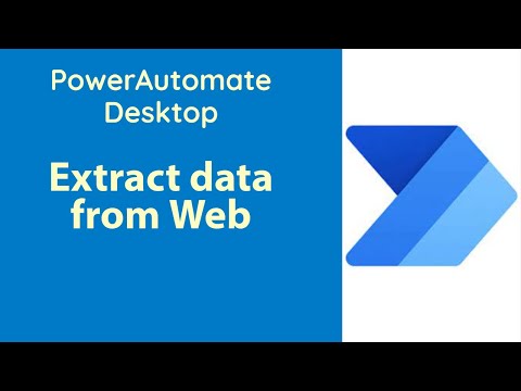 PowerAutomate Desktop - Extract Web Page data
