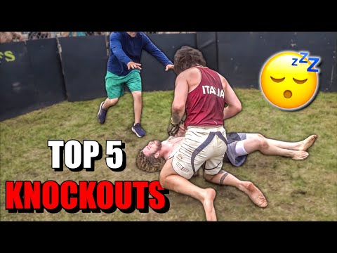 STREETBEEFS | TOP 5 KNOCKOUTS 