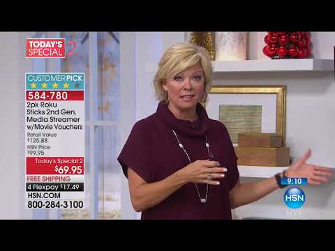 HSN | Electronic Gift Connection featuring Roku 10.08.2017 - 09 AM