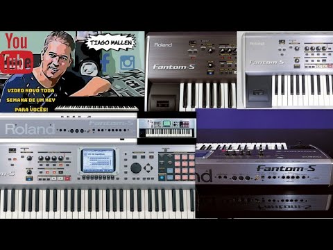 Roland Fantom-S 61-Key - Memory and Storage Fully Expanded -Workstation Keyboard 2003 - 2004 - Silver image 19