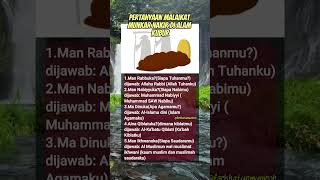 Download lagu Pertanyaan Malaikat Munkar Nakir di alam Kubur #edukasi #motivasi #reminder #quotes #shortvideo mp3