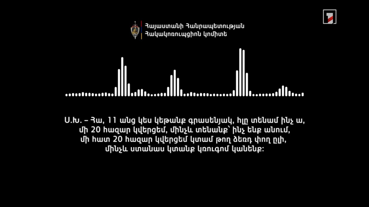 «Ասեց գազիդ փողն էլ կմուծեմ». մանրամասներ «Ուժեղ Հայաստանի» անունից կաշառքի գործով ձայնագրությունից