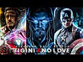 Tigini X No Love Ft. Marvel Avengers Edit | Tigini X No Love Avengers Edit Status | Tigini X No Love