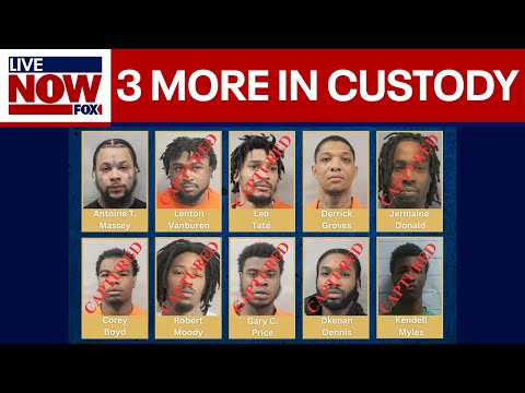Video | 2 escaped New Orleans jail inmates still at large after 3 more brought back into custody today