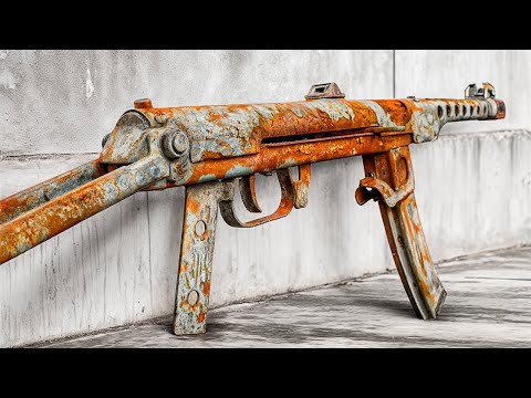 Restaurierung eines alten Maschinengewehrs | PPS aus dem Zweiten Weltkrieg
